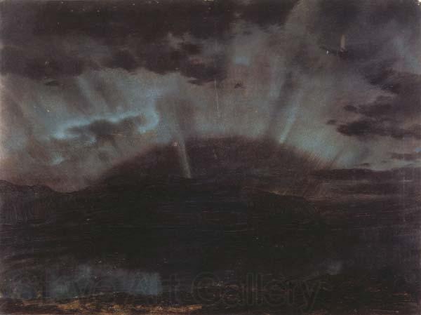 Frederic E.Church Aurora Borealis,Mt.Desert Island,from Bar Harbor,Maine Germany oil painting art